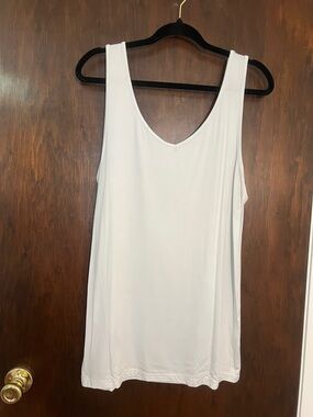 White tank top